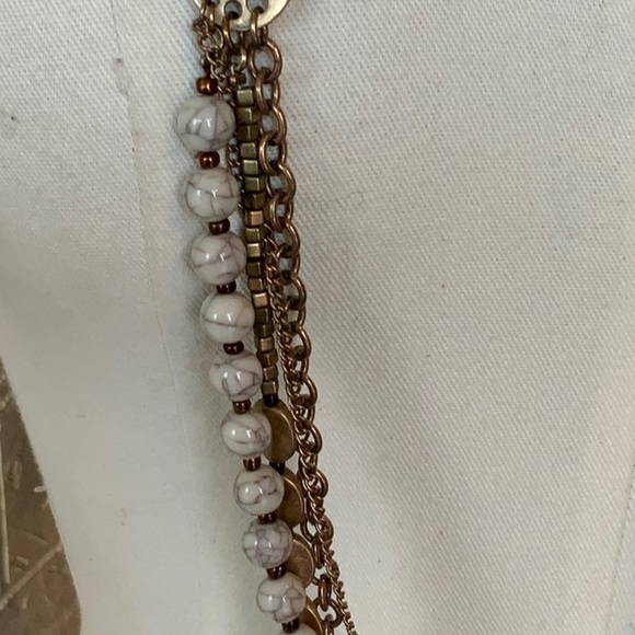 Boho multi strand necklace - Picture 6 of 9